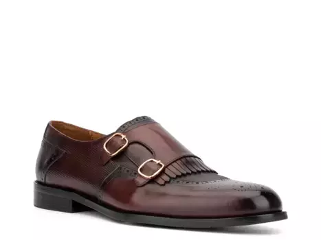 Слипоны Bolton Monk Strap Slip-On Vintage Foundry Co, цвет burgundy