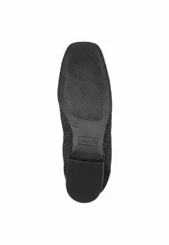 Слипоны Caprice, черные бедра