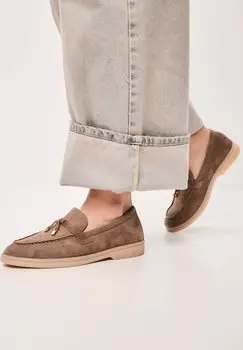 Слипоны Cesare Gaspari, бежевый