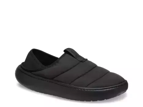 Слипоны Classic Puff Moc Slip-On Crocs, черный
