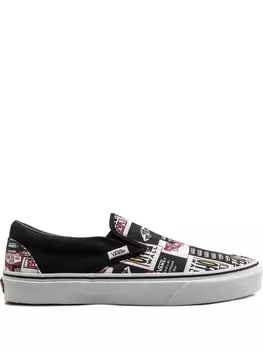 Слипоны Classic Slip-On Vans, черный