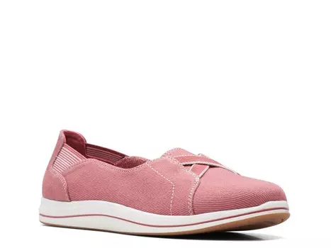 Слипоны Cloudsteppers Breeze Clarks, фуксия
