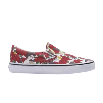 Слипоны Disney x Classic Vans, красный