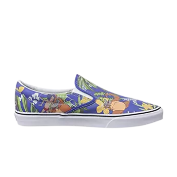 Слипоны Disney x Vans, синий