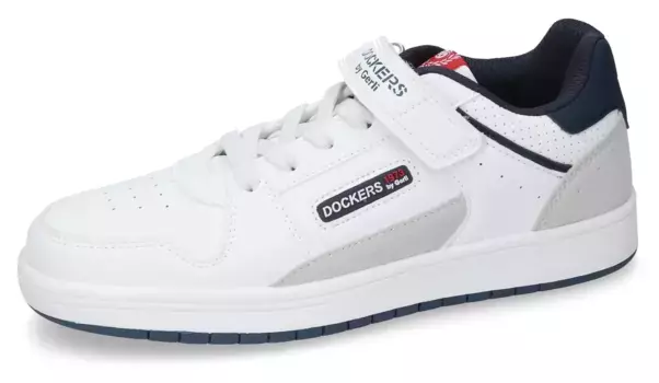 Слипоны Dockers by Gerli, повседневная обувь, полуботинки, туфли на шнуровке в современном цветовом сочетании, голубой