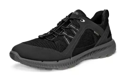 Слипоны Ecco "TERRACRUISE II W", повседневная обувь, полуботинки, уличная обувь, с GORE-TEX, черный