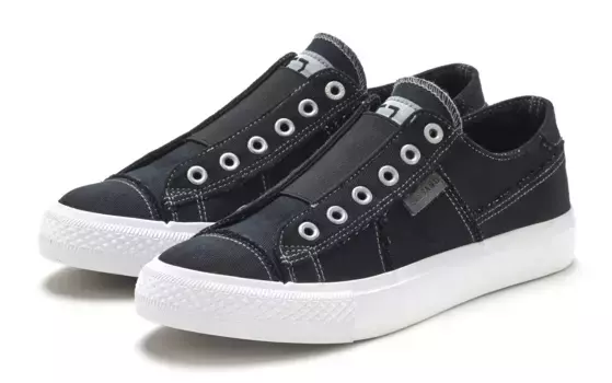 Слипоны Elbsand, текстильные, удобная эластичная вставка, полуботинки, тапочки, повседневная обувь, черный