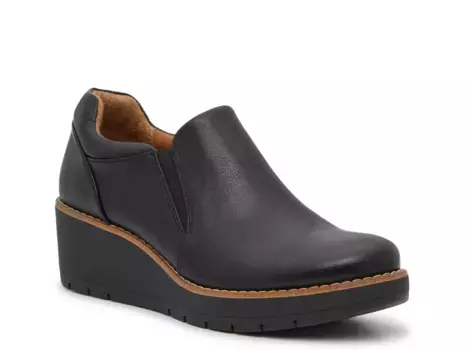 Слипоны Fabri Wedge Slip-On Eurosoft, черный