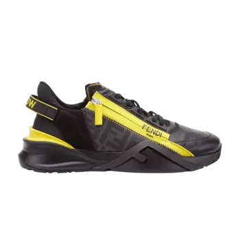 Слипоны Fendi Flow Slip-On 'Black Yellow', черный