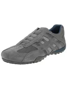 Слипоны GEOX Snake B, цвет Grey/Greige