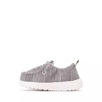 Слипоны HEYDUDE LILDUDE Slip-On Casual Shoe, цвет Grey/White