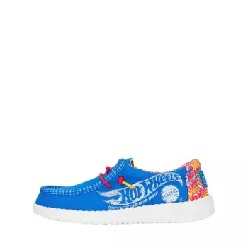 Слипоны HEYDUDE x Hot Wheels Wally Slip-On Casual Shoe, синий