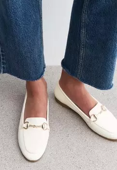 Слипоны HORSEBIT DETAIL New Look, кремовый