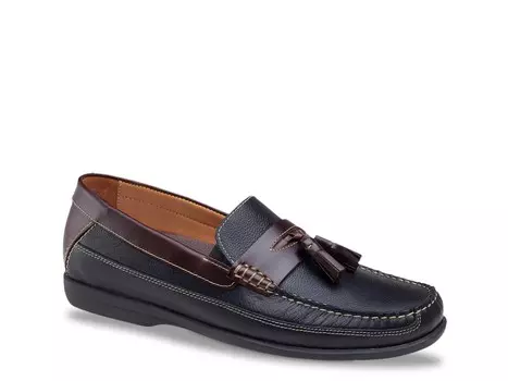 Слипоны Johnston & Murphy Locklin с кисточками, черный