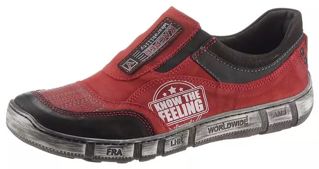 Слипоны KACPER, красный