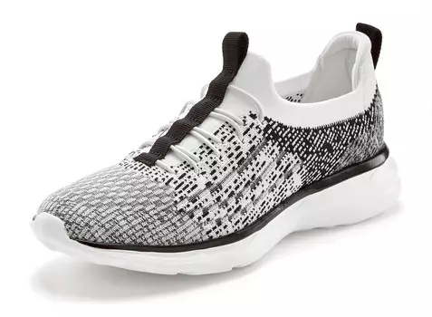 Слипоны LASCANA, черный