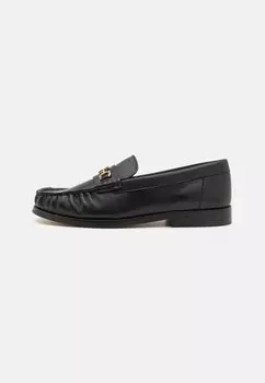Слипоны LOAFER Tommy Hilfiger, черный
