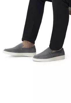 Слипоны Manfield, серый