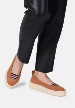 Слипоны Mariam Crickit, цвет cognac