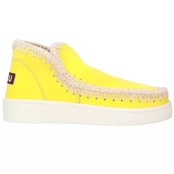 Слипоны Mou, желтый