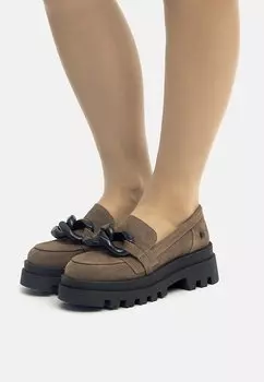 Слипоны mtng, серо-коричневый