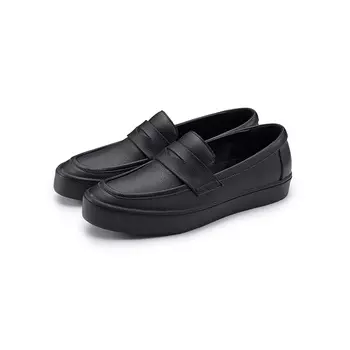 Слипоны Muji мужские, черный