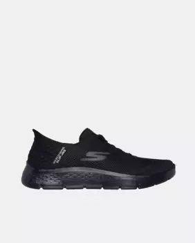Слипоны: мужские GO WALK Flex, низкопрофильные Skechers, черный