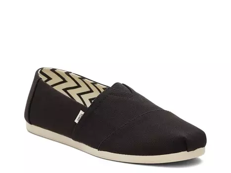 Слипоны мужские Toms Alpargata, черный