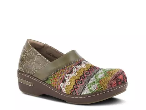 Слипоны на танкетке L'Artiste by Spring Step Zagabank, зеленый