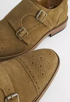 Слипоны Next, бежевый