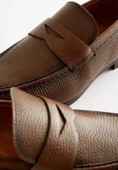 Слипоны Next, коричневые