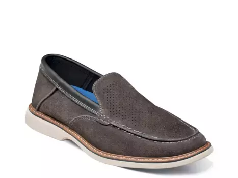 Слипоны Otto Ez Slip-On Nunn Bush, цвет gunmetal