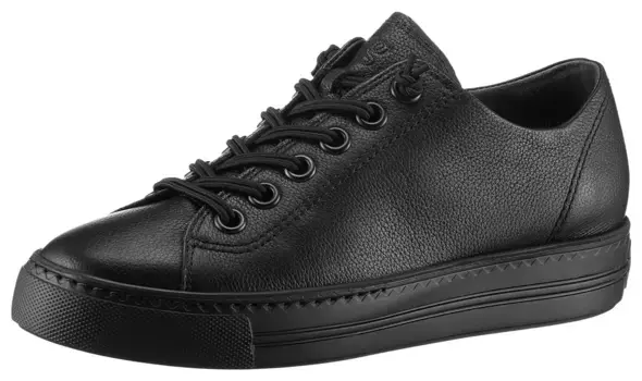 Слипоны Paul Green, кроссовки на платформе, тапочки, повседневная обувь на резинке, черный