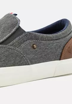 Слипоны Pier One, темно-серый