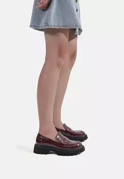 Слипоны Queen Helena, бордовый