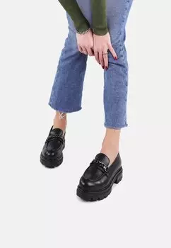 Слипоны Queen Helena, черные