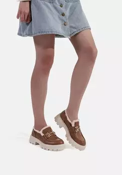 Слипоны Queen Helena, коричневые