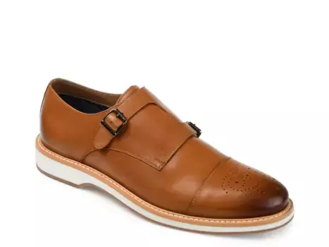 Слипоны Ransom Monk Strap Slip-On Thomas & Vine, цвет cognac