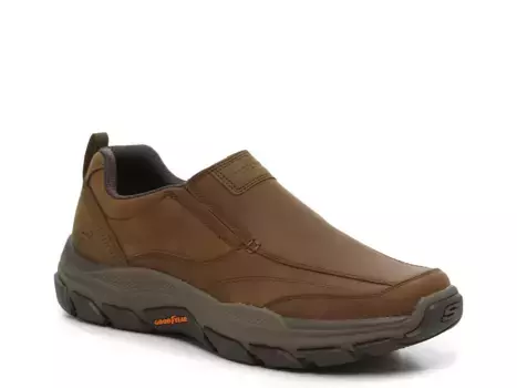 Слипоны Relaxed Fit Lowry Slip-On Skechers, коричневый