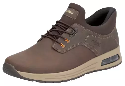 Слипоны Rieker, слипоны, обувь для отдыха Ready2go с мягким краем голенища, коричневый