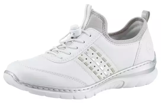 Слипоны Rieker, тапочки, слипоны, повседневная обувь. Юбилейный предмет: 150 лет RIEKER, бежевый