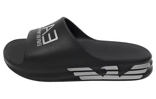 Слипоны с логотипом Ea7 Emporio Armani