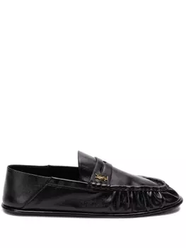 Слипоны Saint Laurent Le Loafer Penny, черный