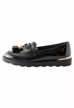 Слипоны School Tassel Loafers Next, цвет black/rose/gold