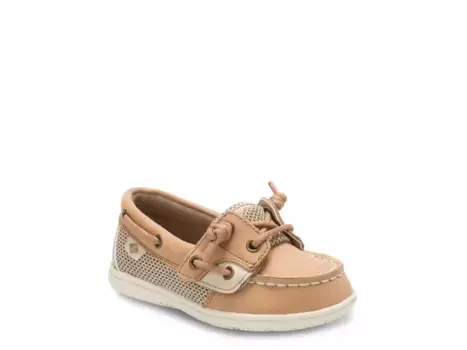 Слипоны Shoresider Jr Boat Shoe Sperry, светло-коричневый