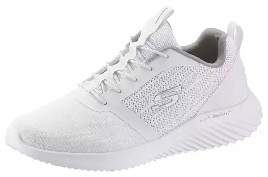 Слипоны Skechers "BOUNDER", слипоны, летняя обувь, повседневная обувь на светлой подошве, белый