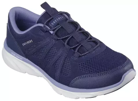 Слипоны Skechers "D'LUX COMFORT-SURREAL", слипоны, тапочки, повседневная обувь веганского производства, цвет морской волны