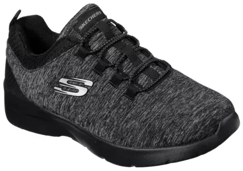 Слипоны Skechers "DYNAMIGHT 2.0-IN A FLASH", тапочки, повседневная обувь, удобная обувь, подходящая для машинной стирки, цвет Schwarz-Meliert