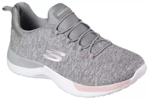 Слипоны Skechers "DYNAMIGHT-BREAK-THROUGH", тренировочная обувь, повседневная обувь с практичной резинкой, цвет Grau-Meliert