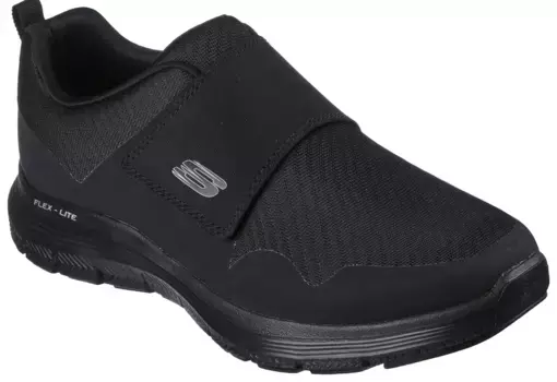 Слипоны Skechers "FLEX ADVANTAGE 4.0-UPSHIFT", лоферы, повседневная обувь в монохромном исполнении, черный